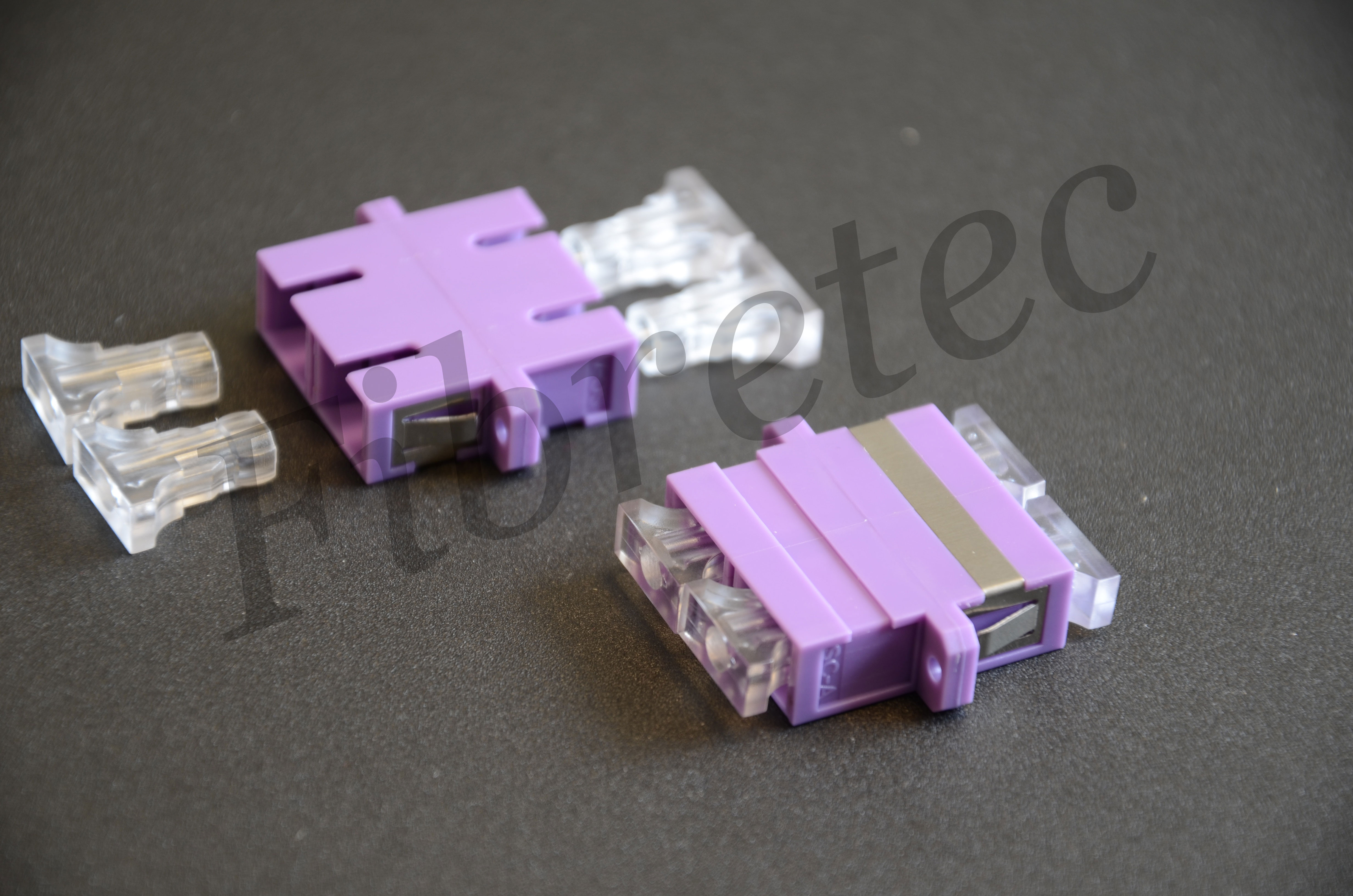 Traversée optique SC/SC duplex multimode violette